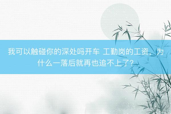 我可以触碰你的深处吗开车 工勤岗的工资，为什么一落后就再也追不上了？